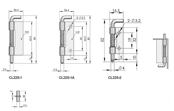 Stainless Steel hinge