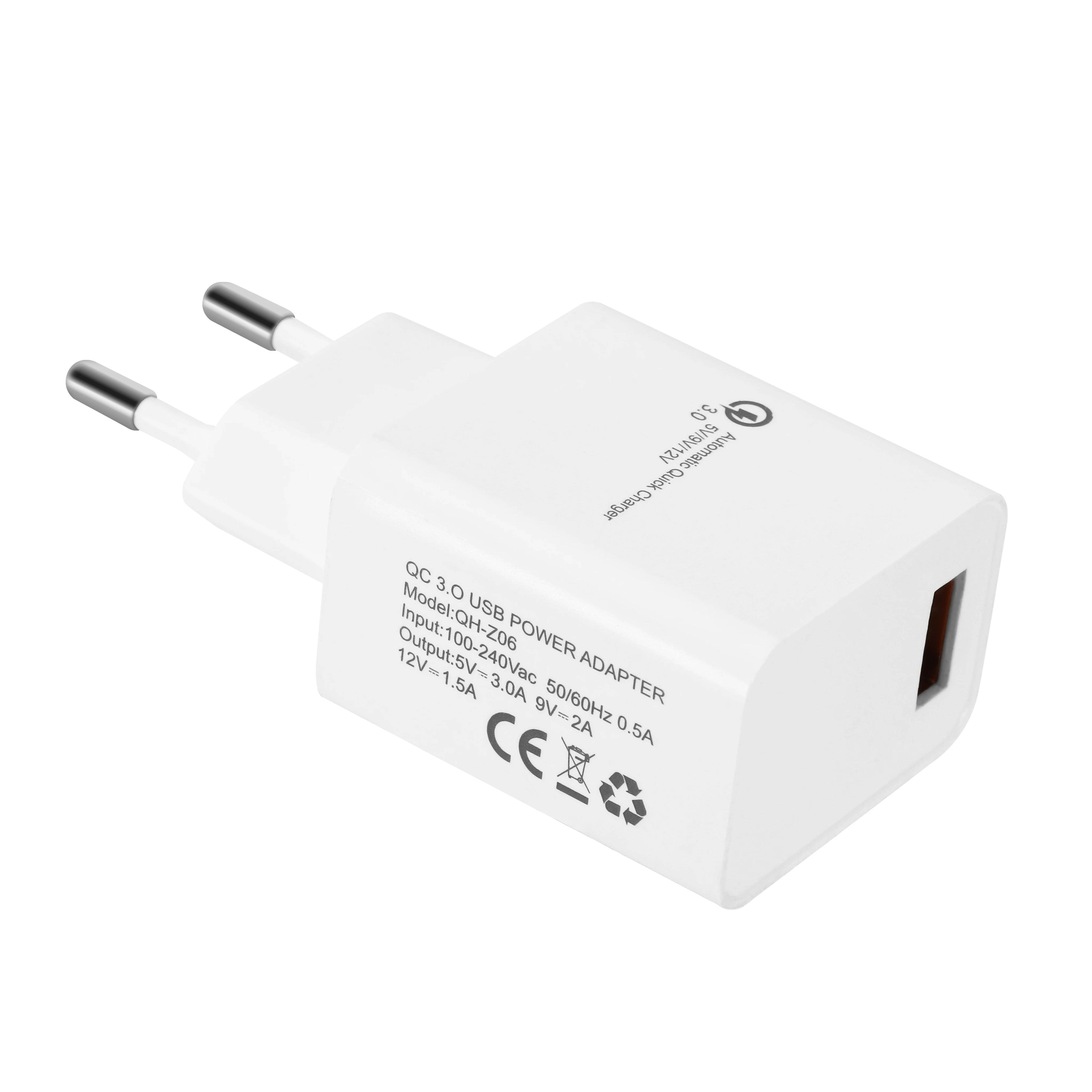

QIHANG QC 3.0 USB charging Fast Charger, White