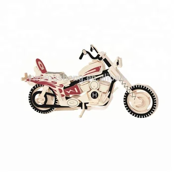 wooden motorbike toy