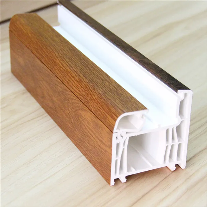 Durable Wooden Laminated Upvc Window Profiles Buy Laminated Upvc