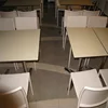 waterproof hpl laminated round table top for restaurant