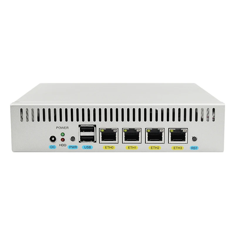 

N2830 fanless firewall firewall 4 lan desktop barebone mini firewall mini pc