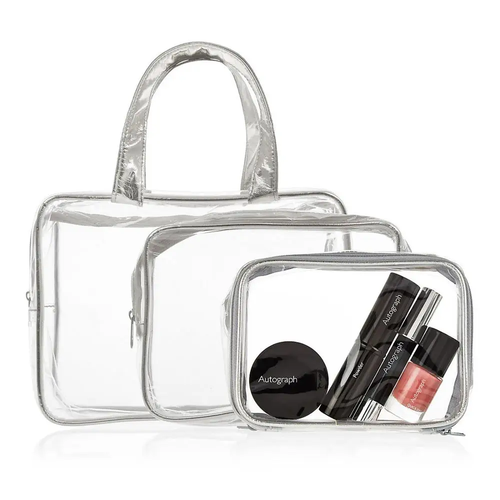 clear makeup brush bag