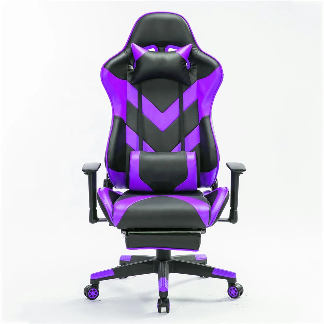 Игровое кресло фиолетовое