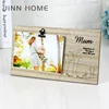 My Mother's Gift Laser Custom Drawings And Words Wooden Photo Frame