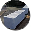 China grey granite garden bench with competitive price