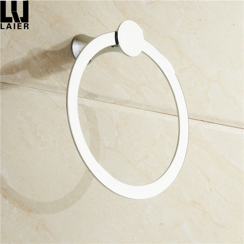 
Unique design brass Chrome finishing Bathroom fixtures and accessories Wall mounted Towel ring 