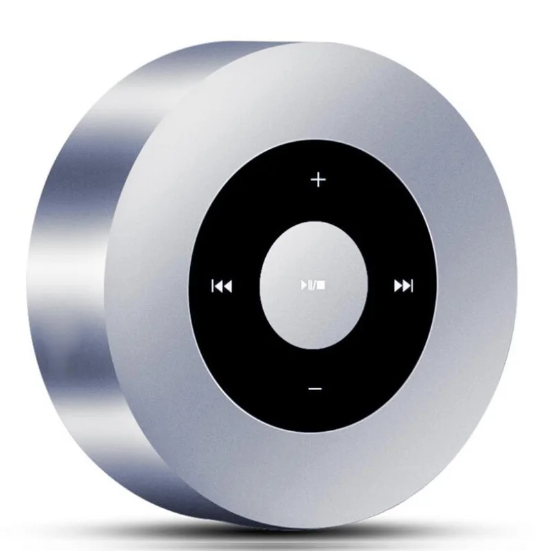 Portable silver professional outdoor alexa touch wireless bluetooth speaker
