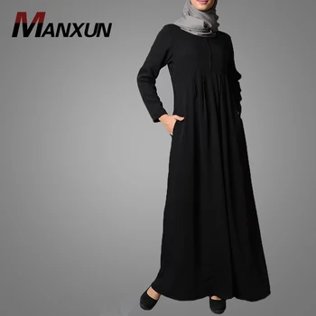 simple black abaya designs