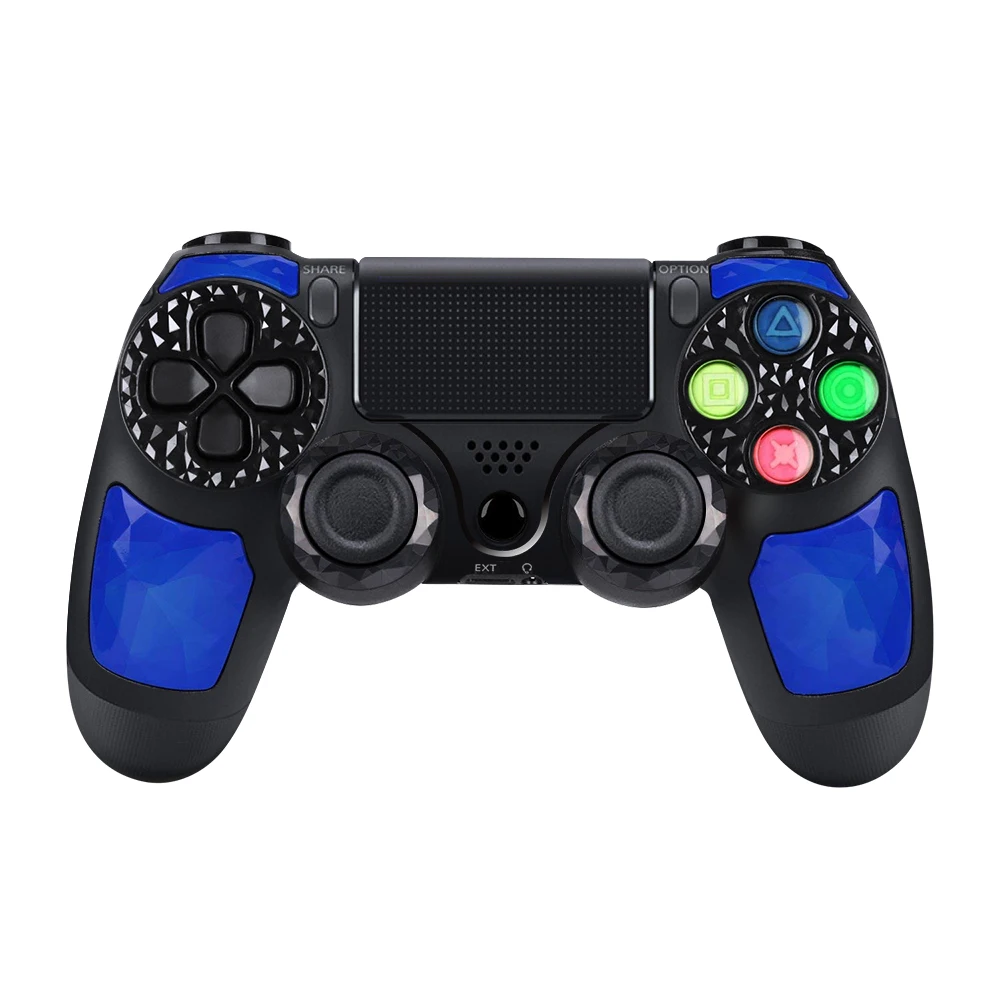 

New Popular Wireless Gampad For Playstation Joystick Controller On PC, Black&blue