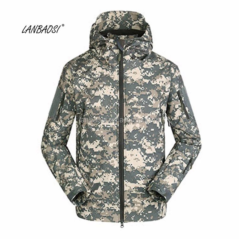 

OEM Military Softshell Jacket Wind breaker Waterproof Outdoor Jacket Tactical, Black;khaki;gray;green;cp;acu;grass camo;dust camo;tree camo
