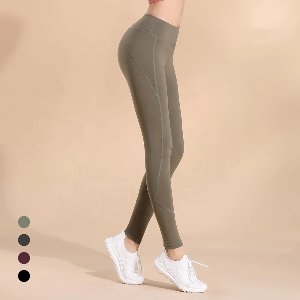 

Custom Fitness Sexy Stretch Yoga Pants New Gym Leggings Women, Green,black,grey,dark red