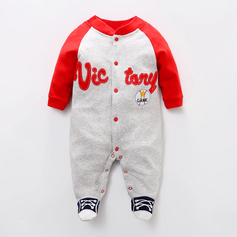 

YIERYING New style baby 100% cotton spring and autumn long-sleeved romper, wholesale