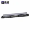 Online Shopping China Supplier Custom 19 Inch 1u STP FTP CAT5E CAT6 Rack Mount 24 Port Shielded Patch Panels