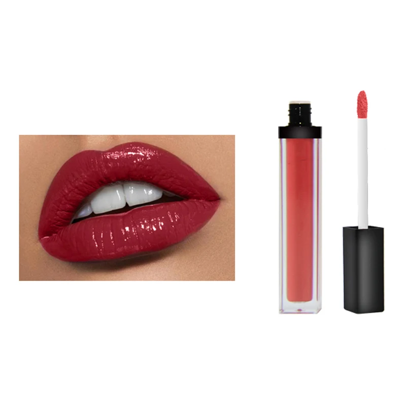 

new private label make up No Logo Lip Cream Vegan Shine Lipstain Lipgloss