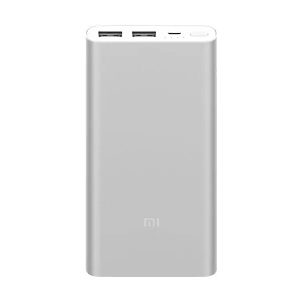 

International Version New Xiaomi Power Bank 2 10000mAh 2USB MI Powerbank 2 10000 mAh New Version Fast charger, Gold;gray