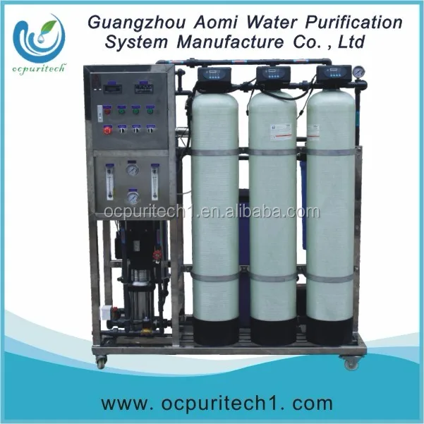 500LPH Borehole Salty Water Compact Industrial Reverse Osmosis Treatment System