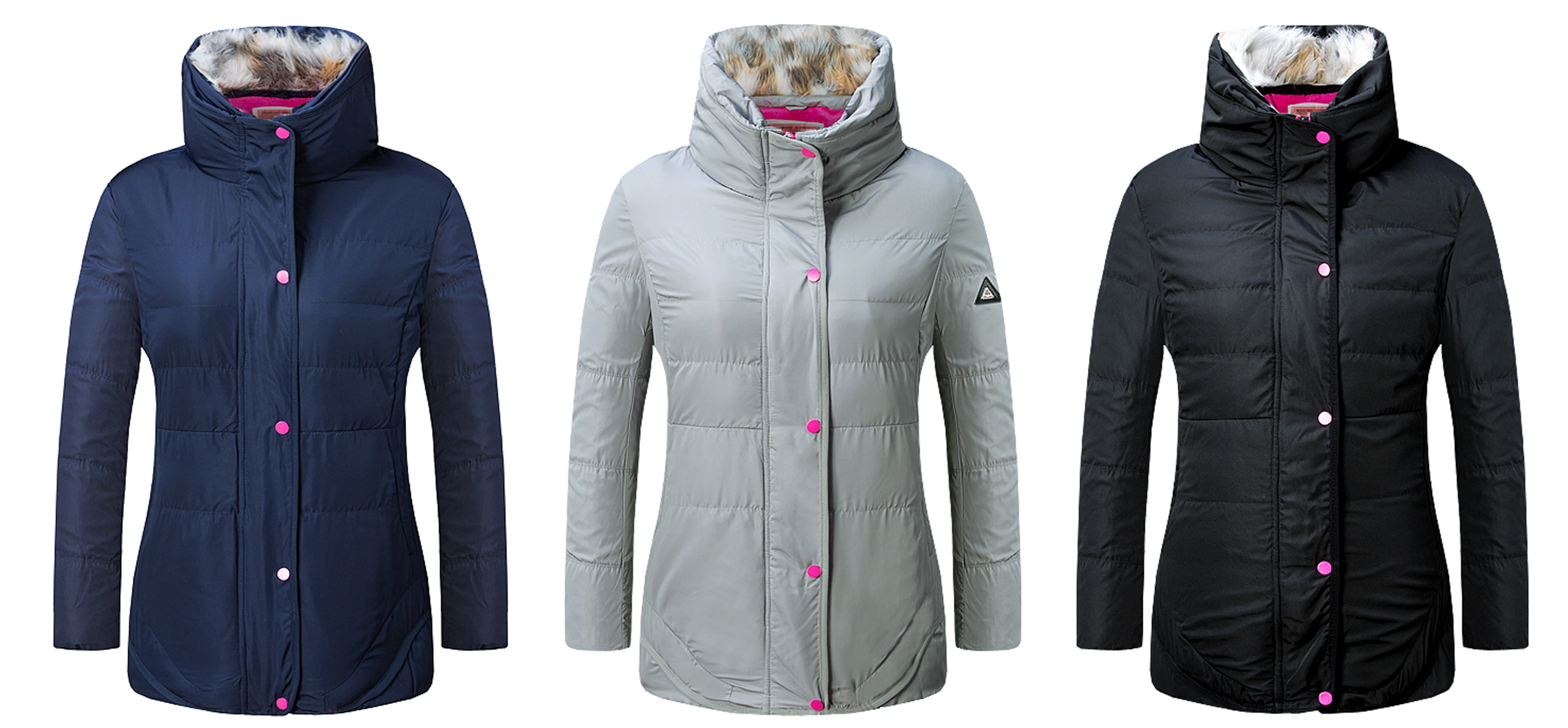 Customized Wholesale Hot Sale Women's Winter Jacket Warm Parka Jacket