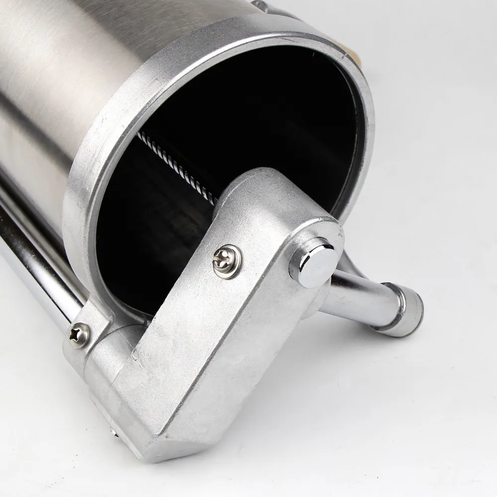 5.5kg Stainless Steel Sausage Make Stuffer Vertical Manual Sausage