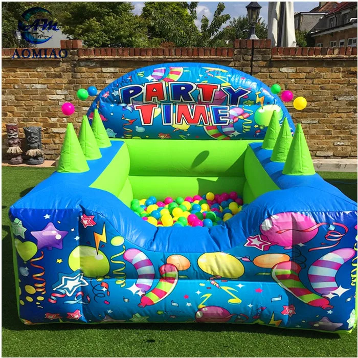 Party Time Inflatable Ball Pool,Kids Inflatable Outdoor Ball Pit,Ball