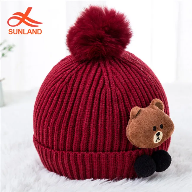 ski bear hat
