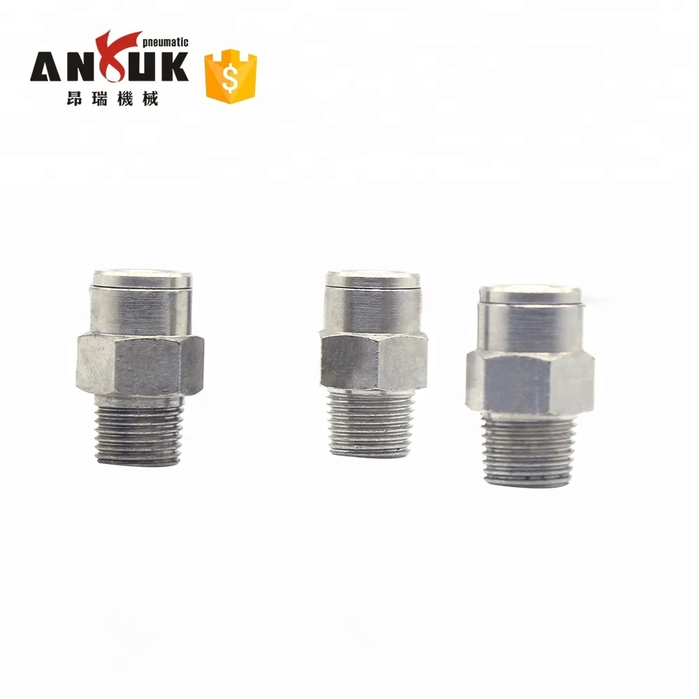 IndustrialField 10pcs //lot PC4-M5 Tube 4mm Thread Straight Throught M5 Pneumatic Pipe Fitting Tube Connector