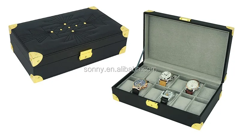 Luxury Glossy Lacquered Wooden Coin Box, Medal Box, Badge  Display Box