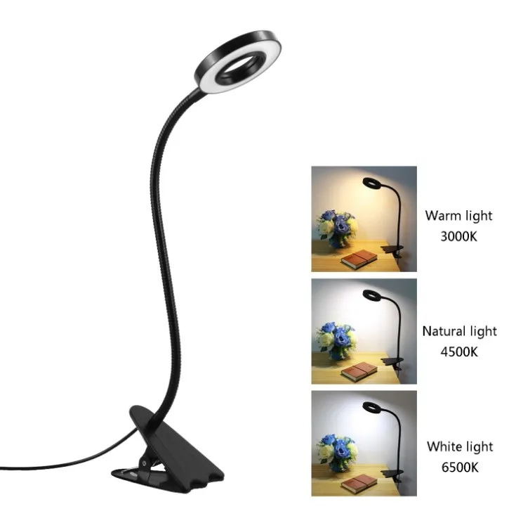 2019 Yarrae Gooseneck 7W Mini USB Table Lamp with 3 Lighting Modes and 10 Dimmable Brightness Levels LED Reading Lamp
