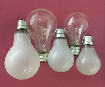 bulb incandescent watt clear frosted larger