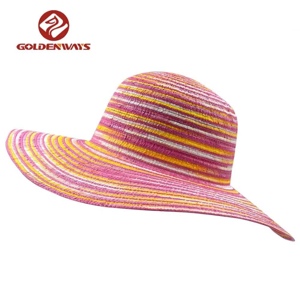 bsci 中国定制米色草帽与绳索