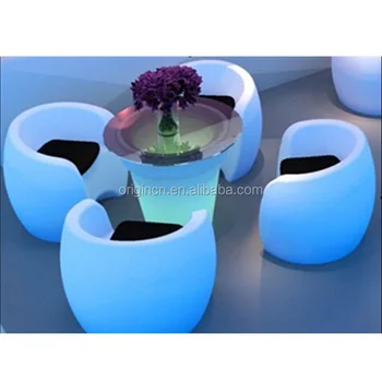 Eiförmigen Dubai Beleuchtet Kaffee Und Bar Patio Garten Boden Stuhl