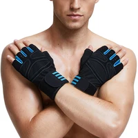 

Black Fitness Gym Weight Lifting Gloves For Body Building