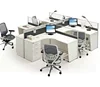 Melamine Modular office furniture panel system workstation With partition