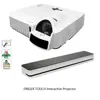 Auto calibration and gesture recognition DLP Short Throw 3D Finger Touch Interactive Projector