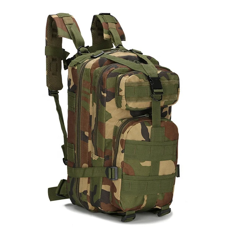 

30L Backpack Outdoor Tactical Molle 3 Day Assault Pack Military Rucksacks Bug Out Bag for School Traveling Camping Trekking