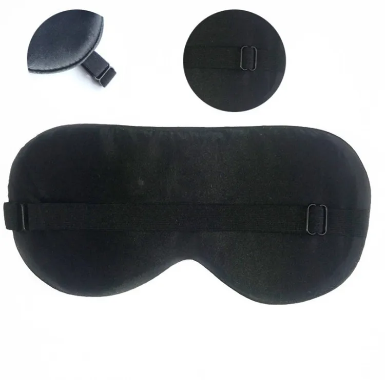 

Eye Mask Silk Manufacturer Airline Sleeping Eyemask Satin, Customized