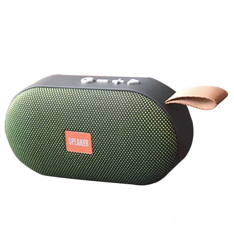 

Fabric Design Wireless Speaker Mini Portable Speaker, Black;gray;red;blue;green;orange