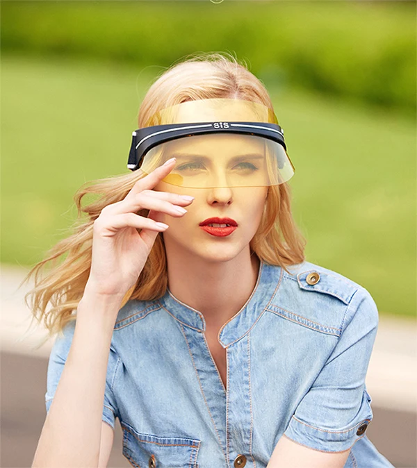 2020 New Design Pvc Transparent Head Sun Visor Cap Hat Buy Sun Visor