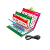 Audio Wall Paint Color Charts Early Teach Sound Map Baby Music Poster With USB