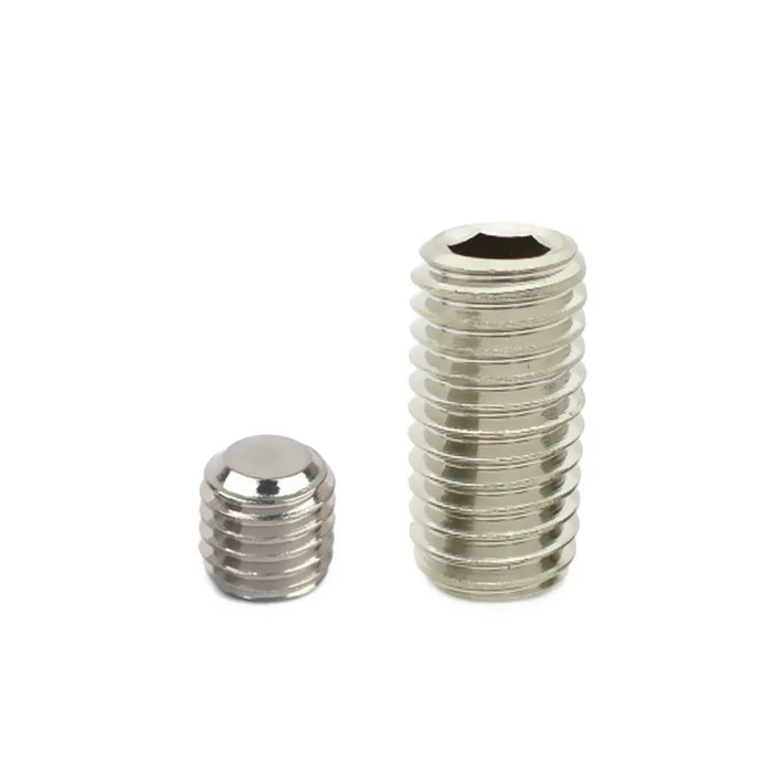 
Flat point machine set screw M6 M8 M10 M12 M14 M16 M20 mm standard and customized length service 