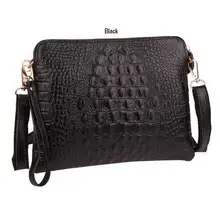 2015 New fashion women messenger bag genuine leather shoulder crossbody bag Alligator handbag women clutch bag women wallets