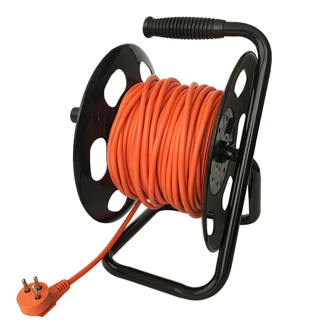 Isarel Cable Reel 4 Outlet Extension Cord Reel,15m,20m,25m,30m,50m And Custom Length Israel