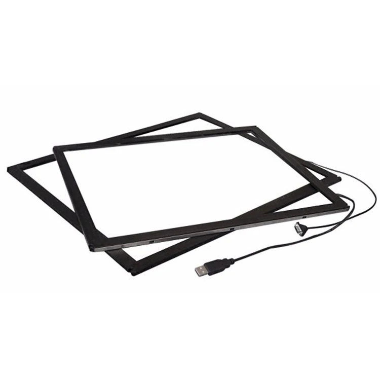 China factory up to 10 touch points 32 inch customized size ir touch screen frame
