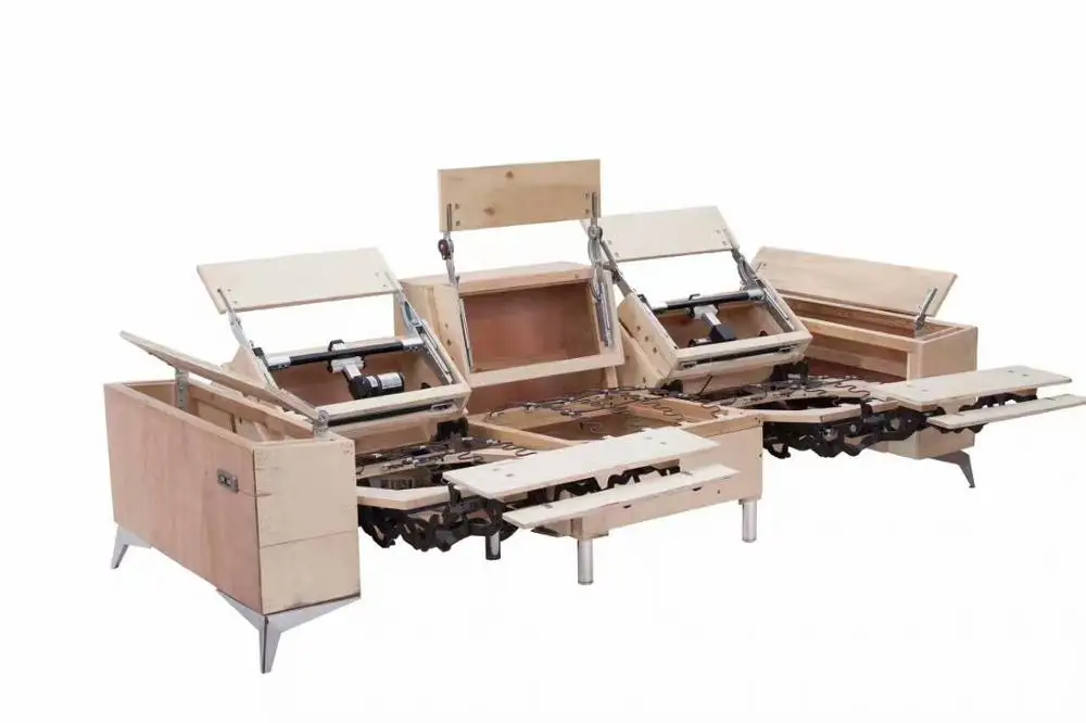 Tomuu 12v/24v Compact Structure Low Price Adjustable Electric Bed Parts