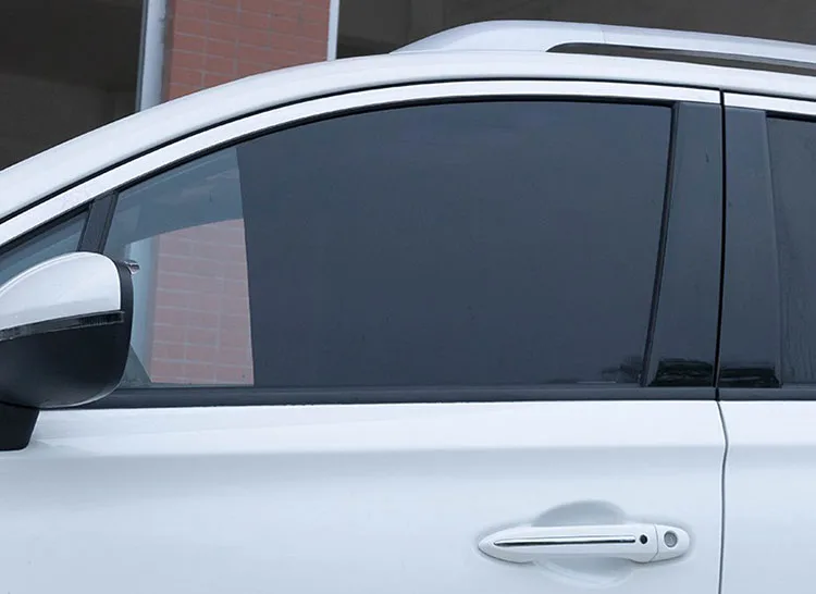 Hot Sale Easy Use Uv Protect Side Window Car Black Static Cling Pvc