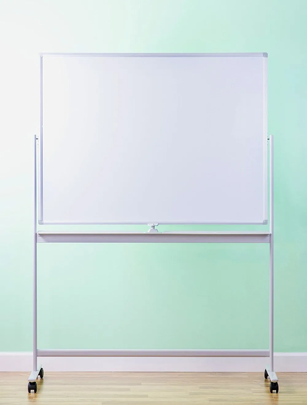 Movable Mobile Doublesided Dry Erase White Board With