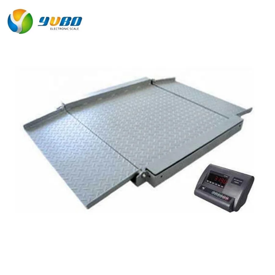 China manufacturer display type optional floor scales for scrap yards
