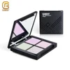 QIBEST Face Makeup Waterproof Dry Make Up Pressed Highlighter Powder