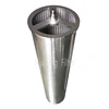 Stainless steel jacket water wire wrapped screen pipe for deep well