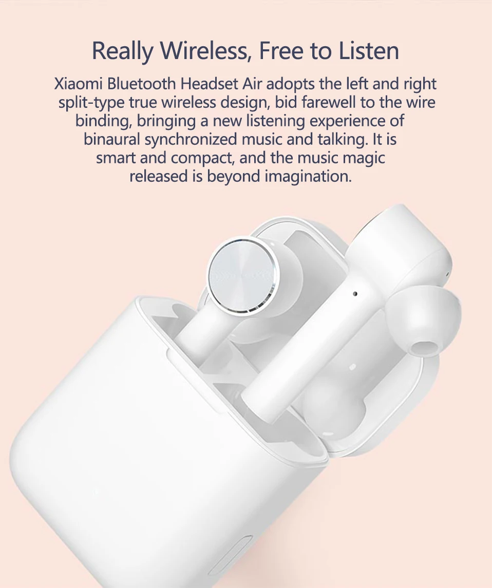 Original Xiaomi Airdots Pro Mi Air Tws Wireless Earphones Bluetooth